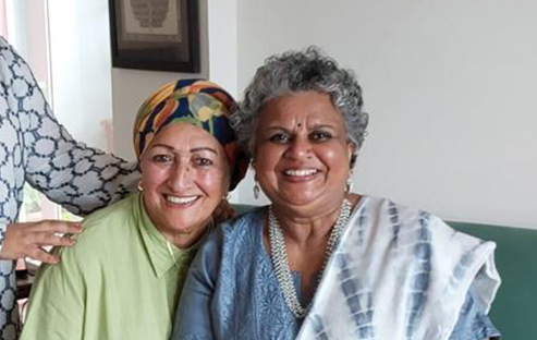 Vidya Bhandarker and Roshan Mahomed